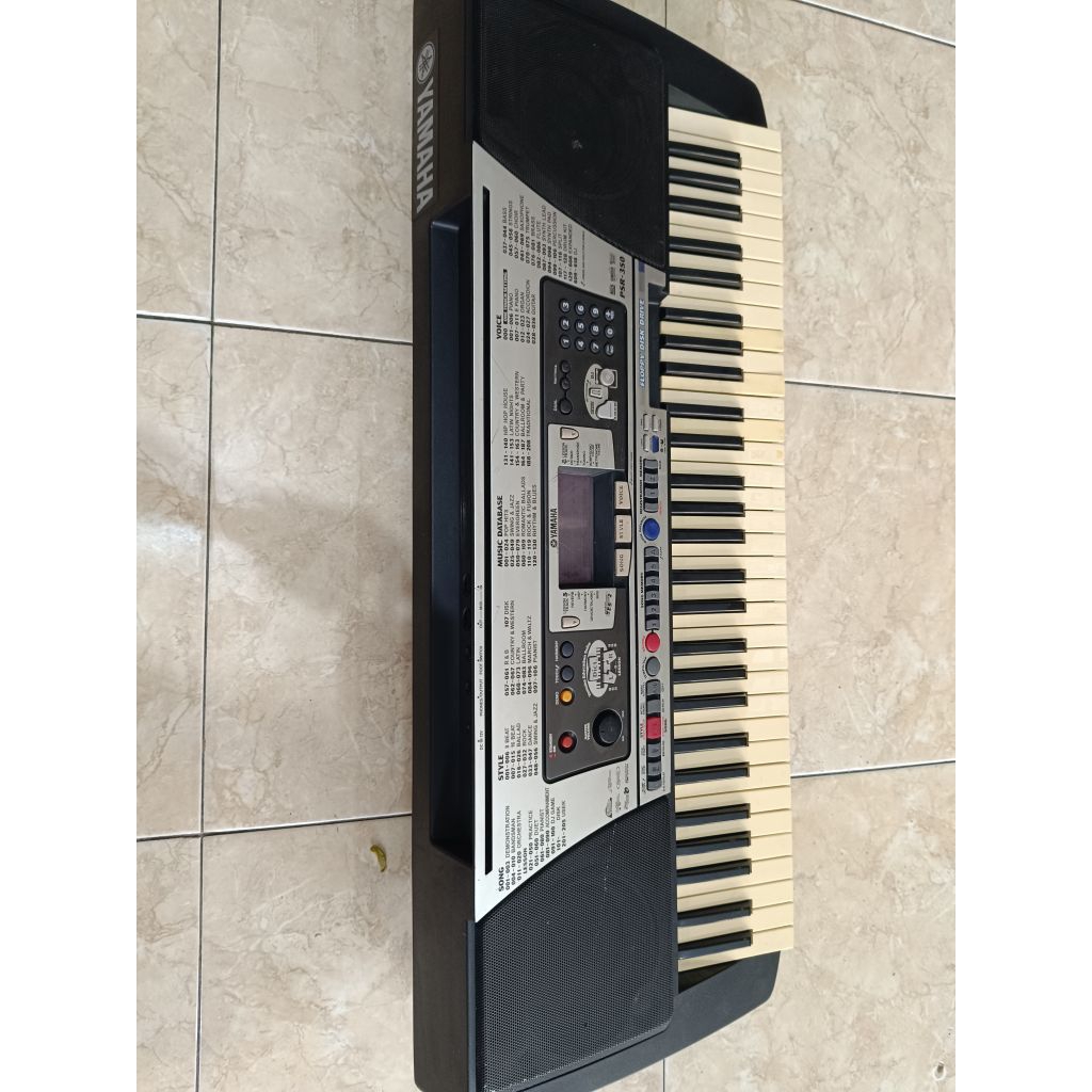 KEYBOARD YAMAHA PSR 350 DISKET
