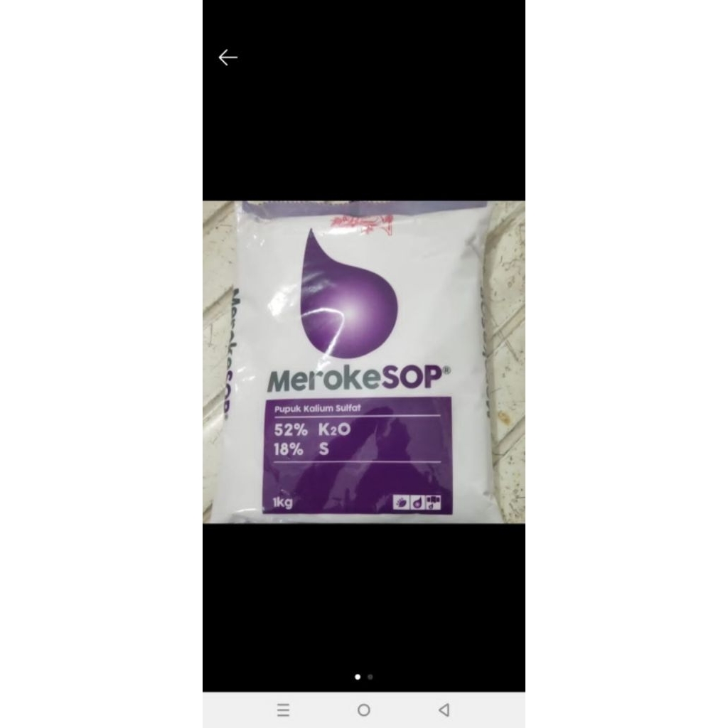 Pupuk Meroke SOP 1 kg
