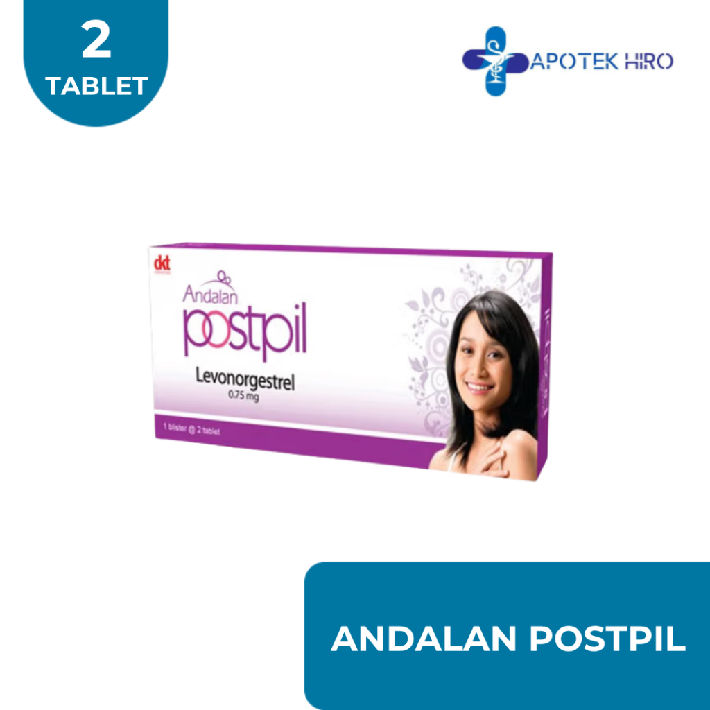 ANDALAN POSTPIL 0.75 MG 1 BLISTER @ 2 TABLET