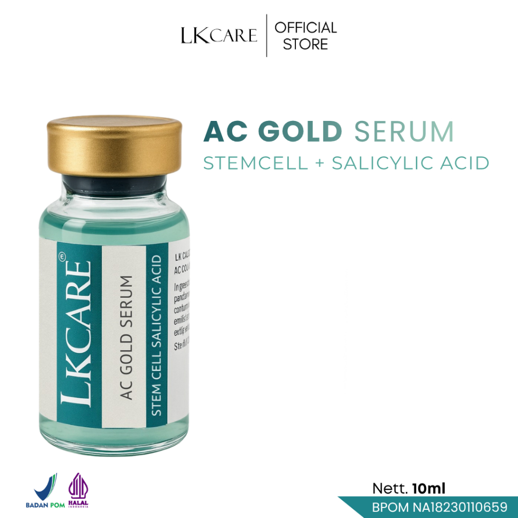 LKCARE Serum AC Gold Stem Cell & Salicylic Acid