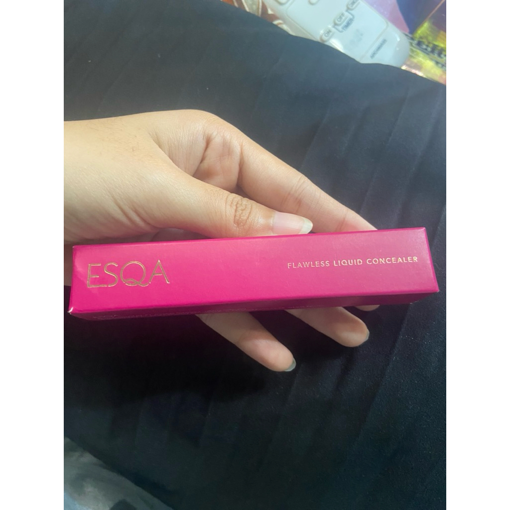 preloved esqa concealer vanila new with segel
