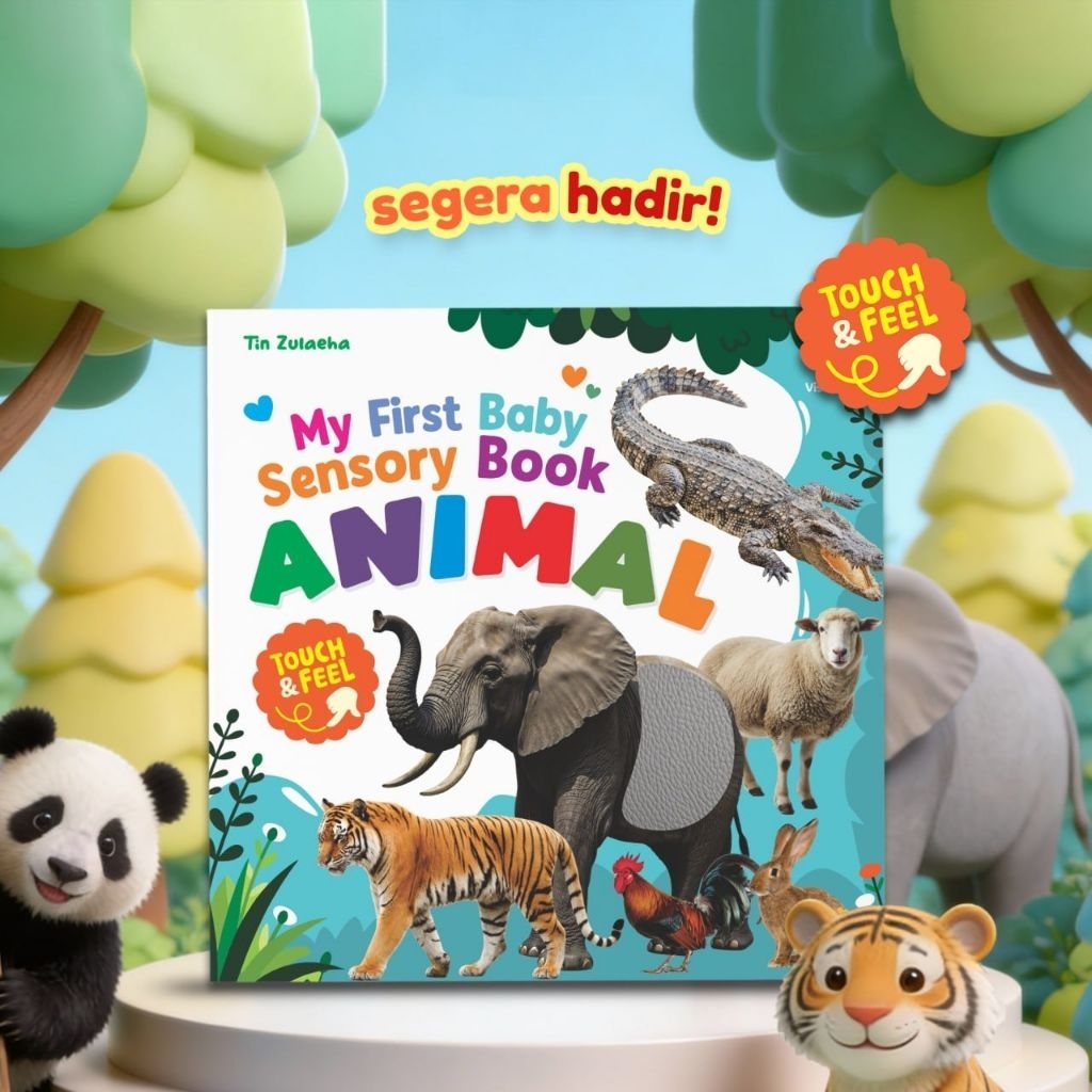 MY FIRST BABY SENSORY BOOK – ANIMAL
