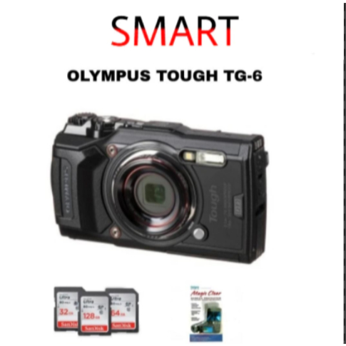 OLYMPUS TOUGH TG-6 WATERPROOF CAMERA / OLYMPUS TOUGH TG6