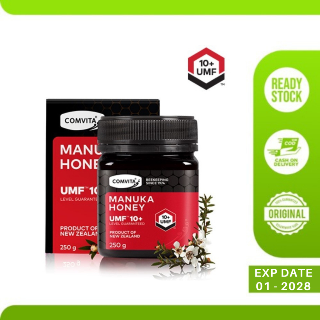 Madu Honey Manuka UMF 10 + MGO 263 + Comvita 250g - Asli New Zealand Terbaik