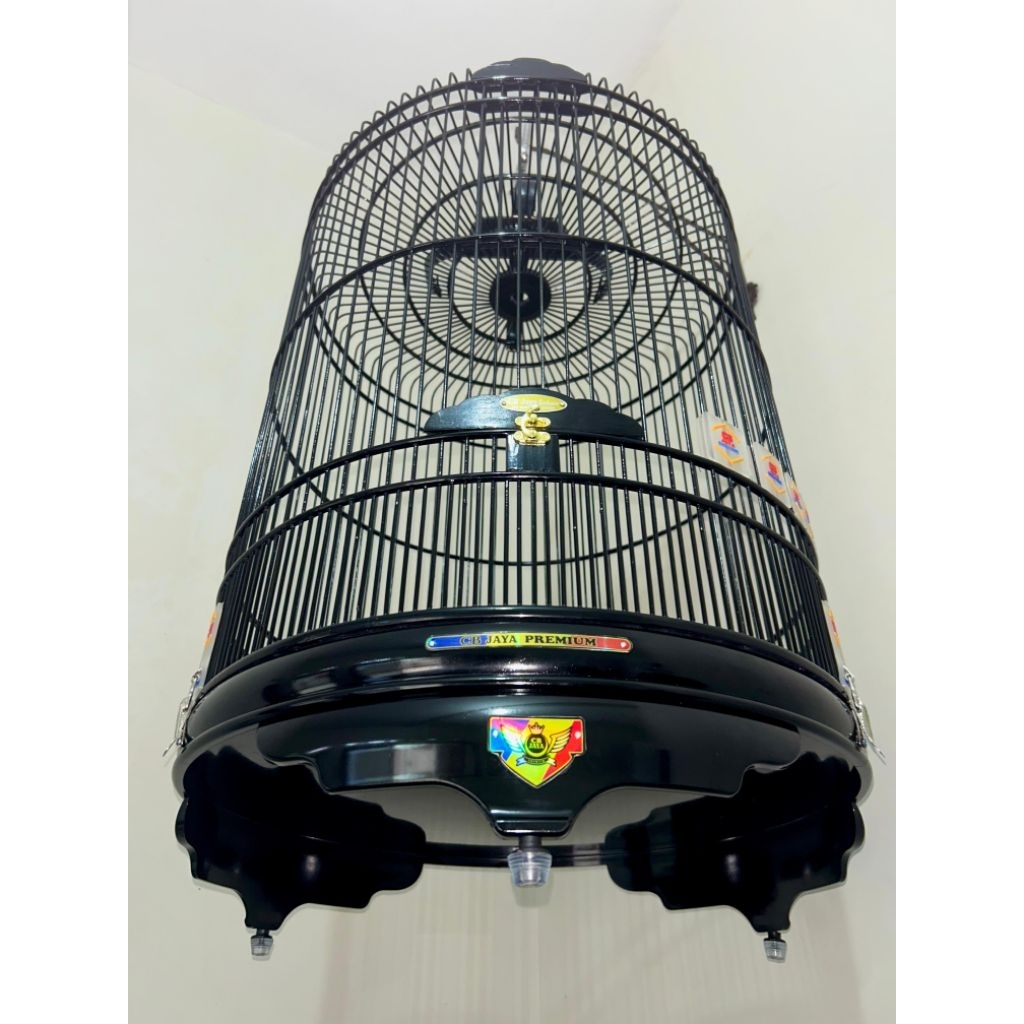SANGKAR MURAI PVC CB JAYA HITAM DOFF RUJI BAMBU