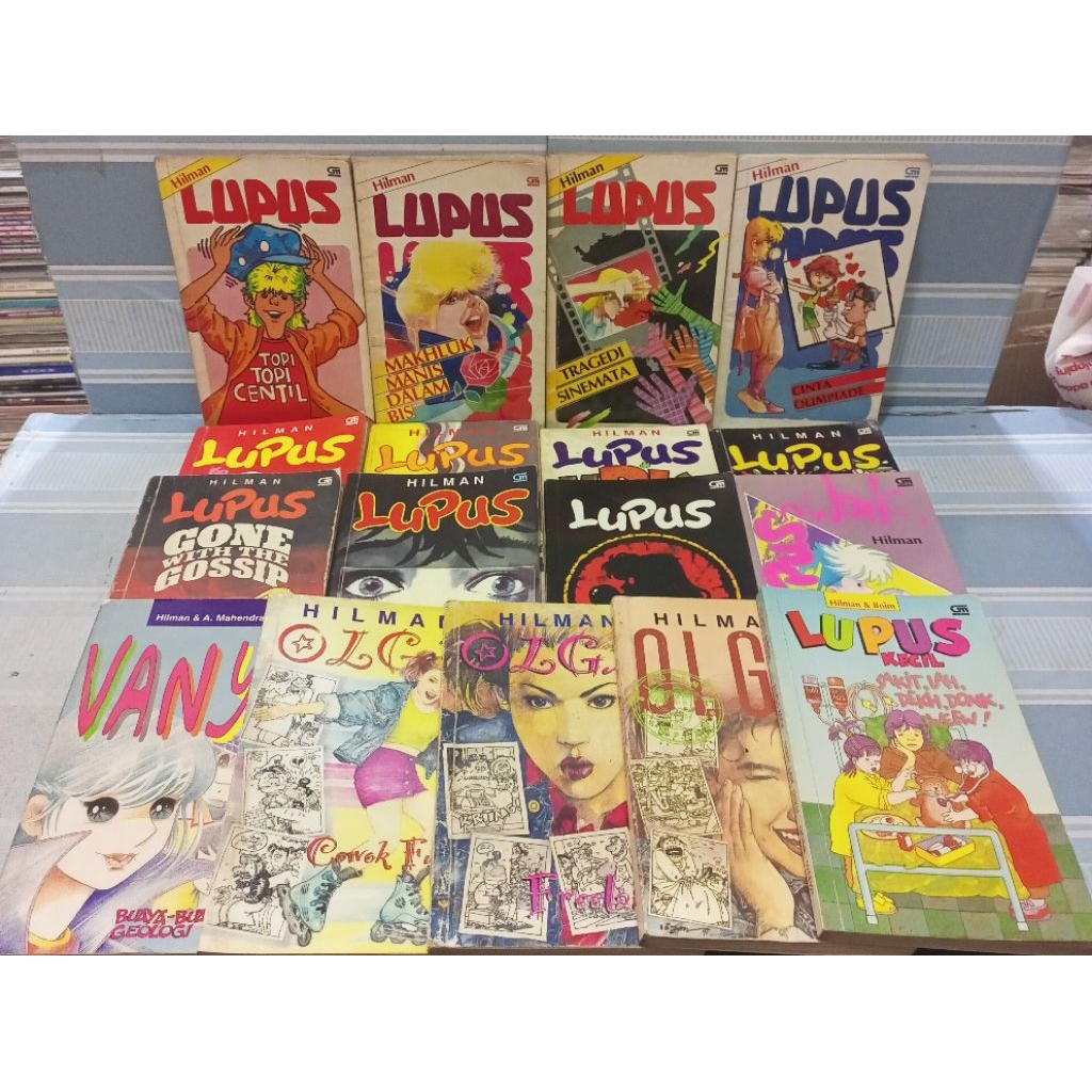 Novel lupus dan olga oleh hilman