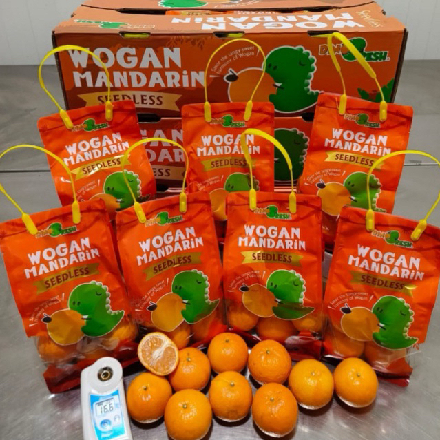 Jeruk Wogan Mandarin Seedless / Jeruk Wogan Mandarin Manis Tanpa Biji / Pack