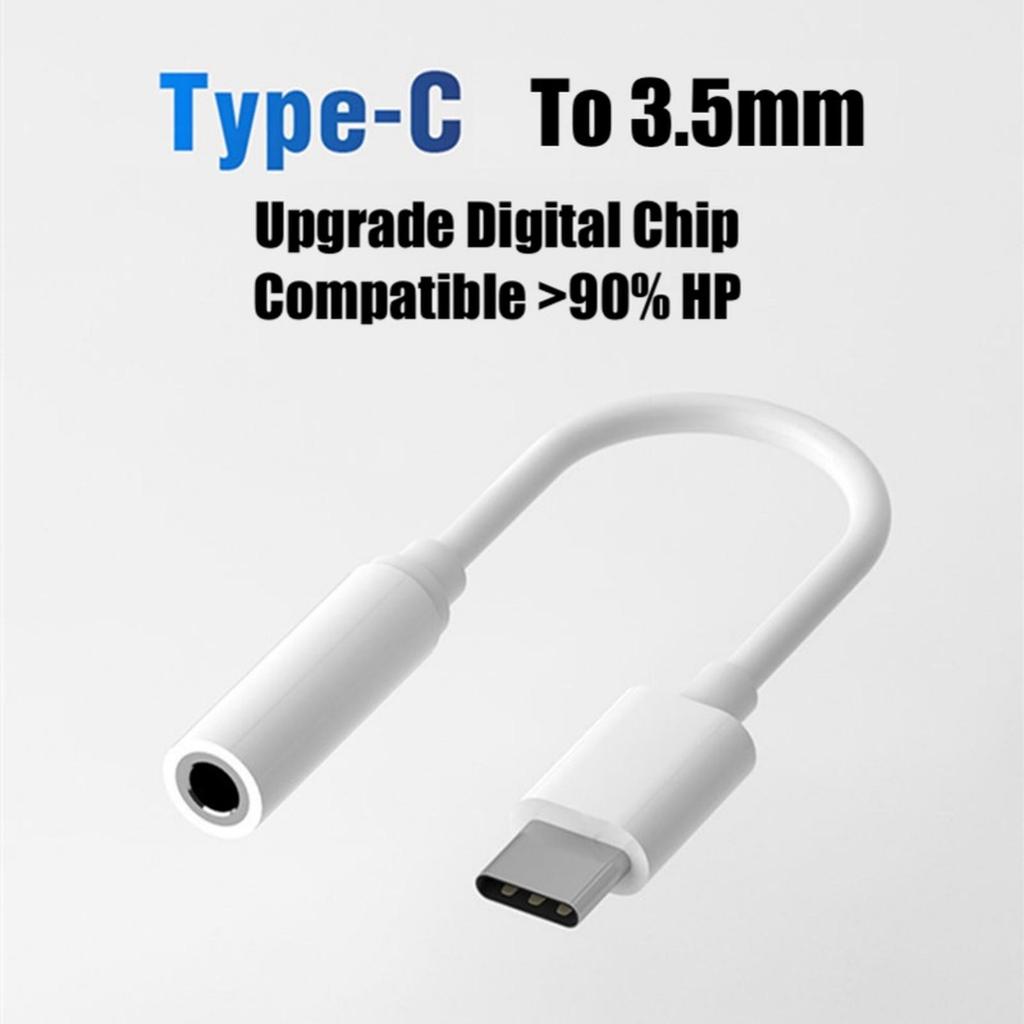 Type C to Jack 3.5mm Audio / USB Type C to 3.5mm Female Headphone Jack Adapter USB C to Aux Audio Ca
