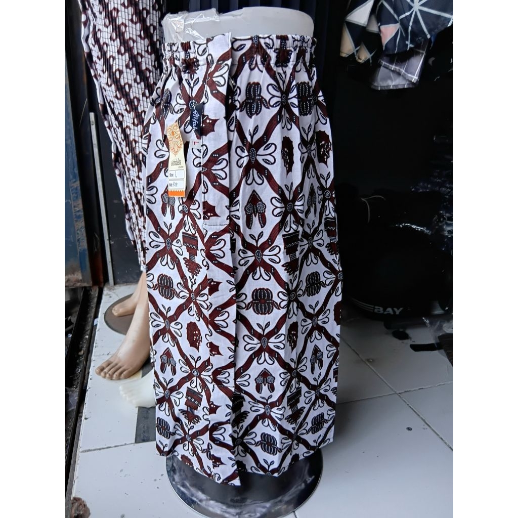 Rok Wiru Wanita Motif Batik Jogja Adat Anak Paud Tk
