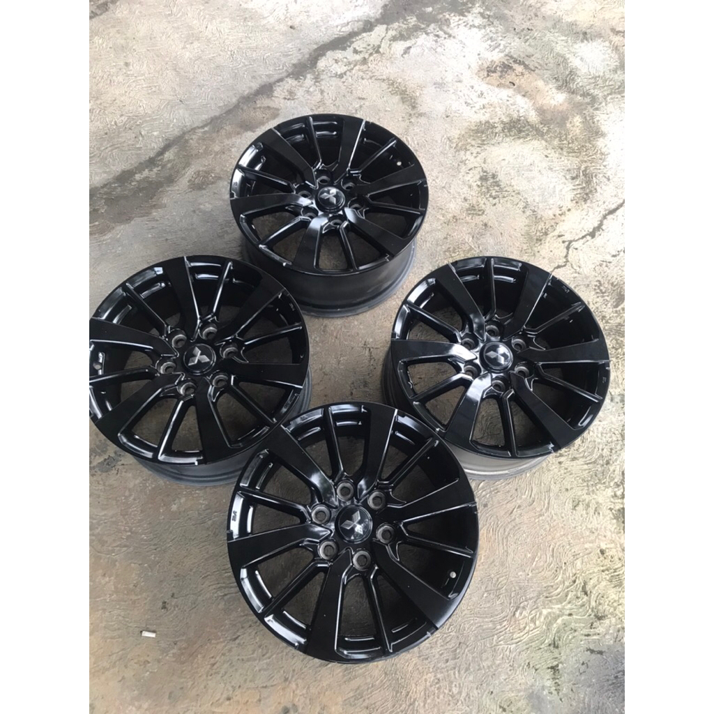 velg ori pajero dakar black ring 18