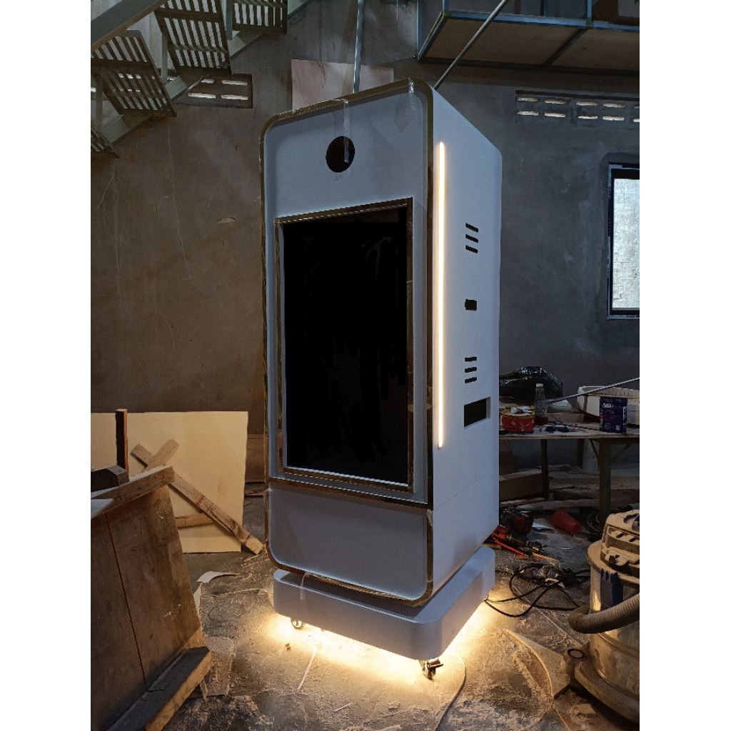 Box Photobooth newspaper KIOSK