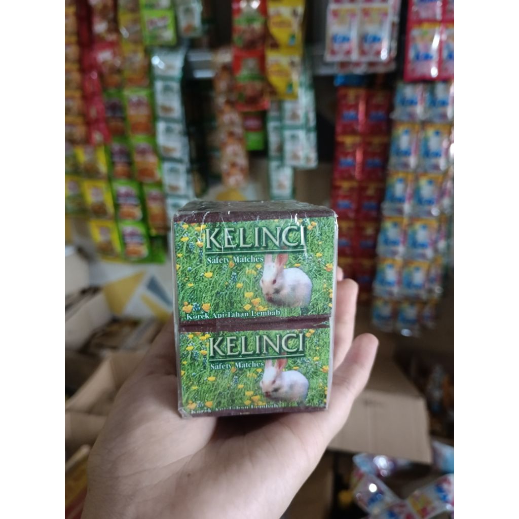 Korek Kayu Kelinci 1 Pak isi 10