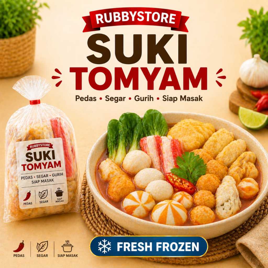 Suki Tomyam Frozen Isi Lengkap Siap Masak