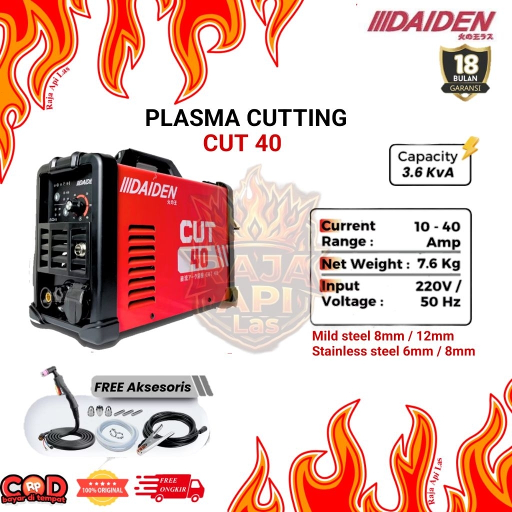 Trafo las Cutting Plasma Daiden Cut 40
