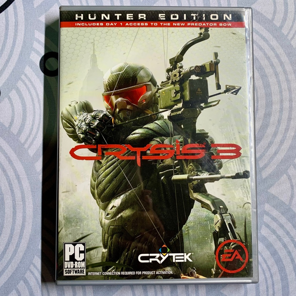 PC Game Crysis 3 Hunter Edition | KASET DVD PC CD ROM GAME ORIGINAL