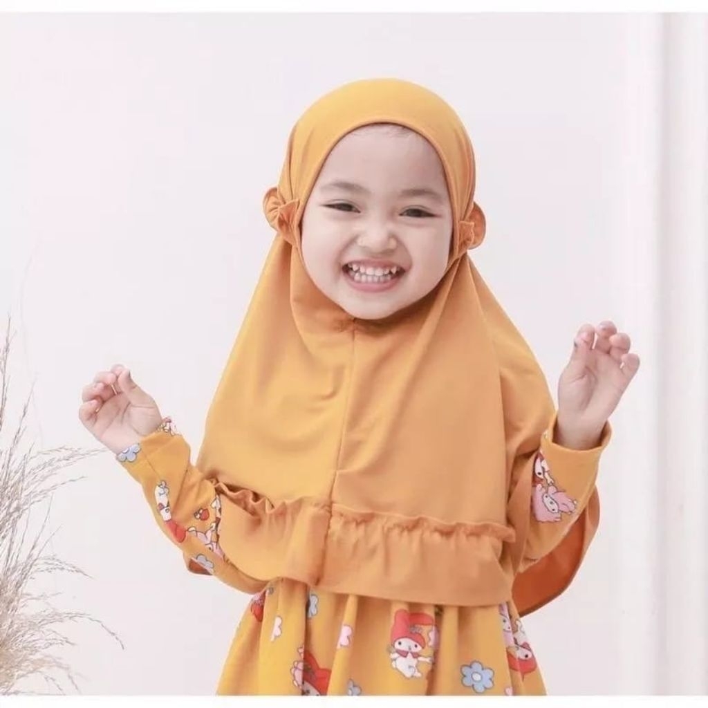 HIJAB ANAK INSTAN NON PET REMPEL 0_3 TAHUN