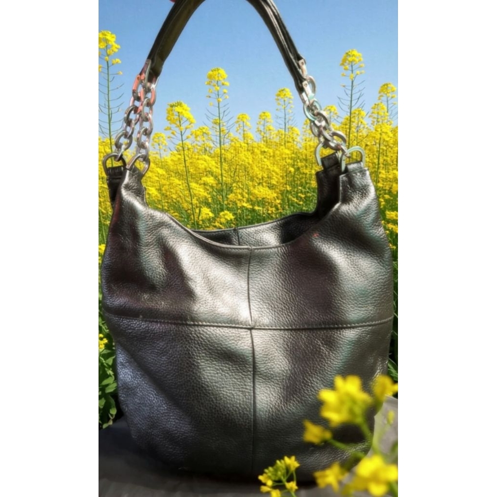preloved Hobo kulit asli