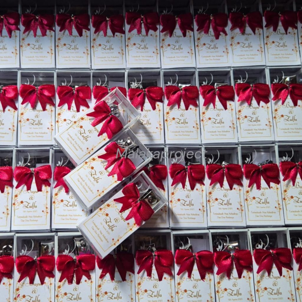 Isi 50 Pcs Souvenir Pernikahan Gunting Kuku Kecil