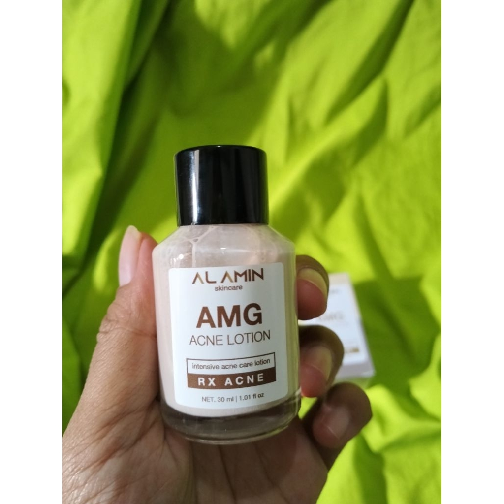 Preloved Skincare Ori Alamin AMG Acne Lotion 30ml Obat totol jerawat