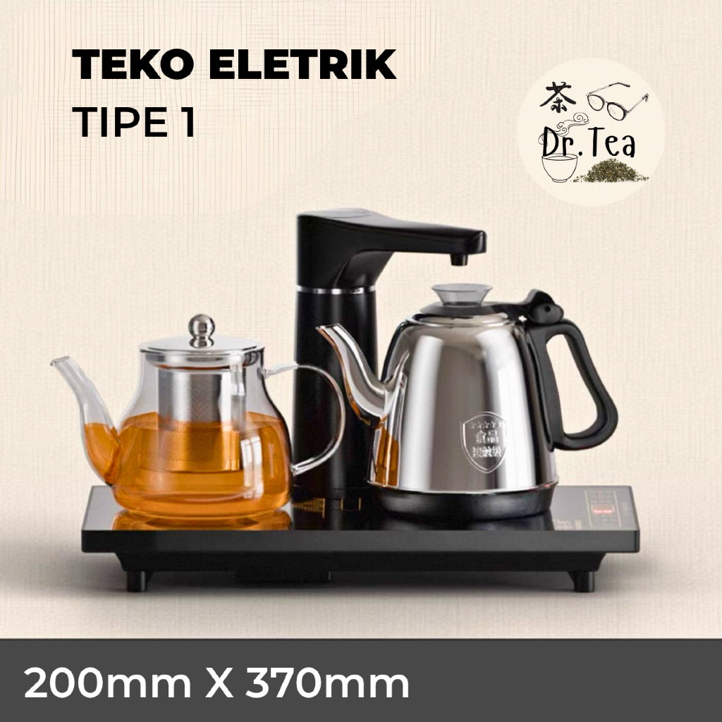 Dr.Tea - Teko Elektrik Otomatis - Teko Kaca - Teko Stainless 304