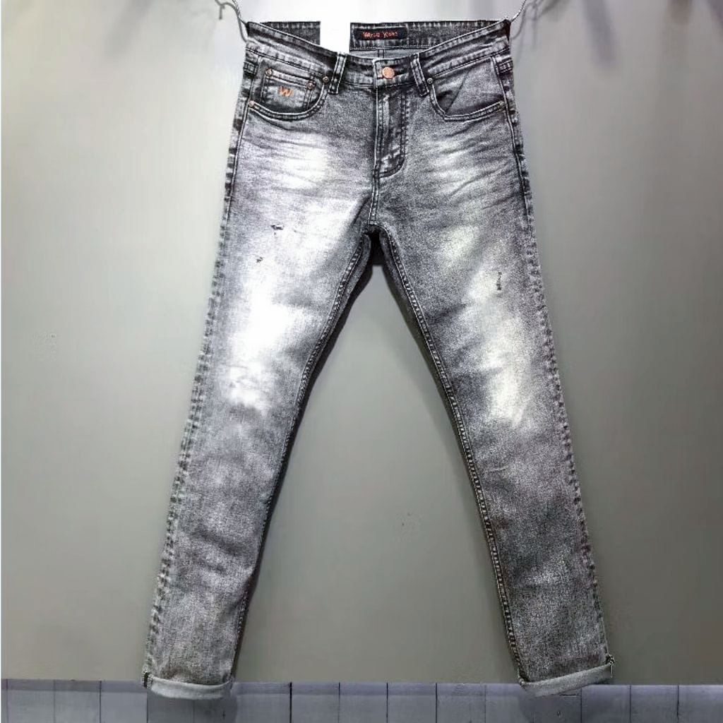 AK Denim Celana Jeans Pria Wolf GraySnow Claws Original Comfort Authentic Denim | Celana Jeans Panja