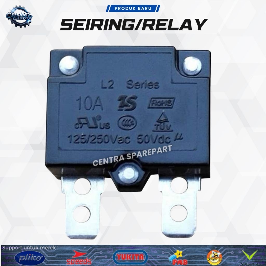Sekring 10 Amper Mobil Mobilan Aki Relay 15 Amper Mobil Aki Remot Control Sekring 10A 15A Motor Moto