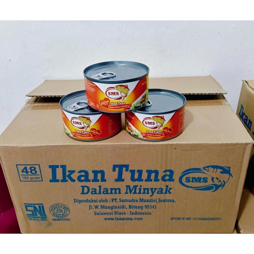 SMS IKAN TUNA FLAKE  Sambal Goreng 180g