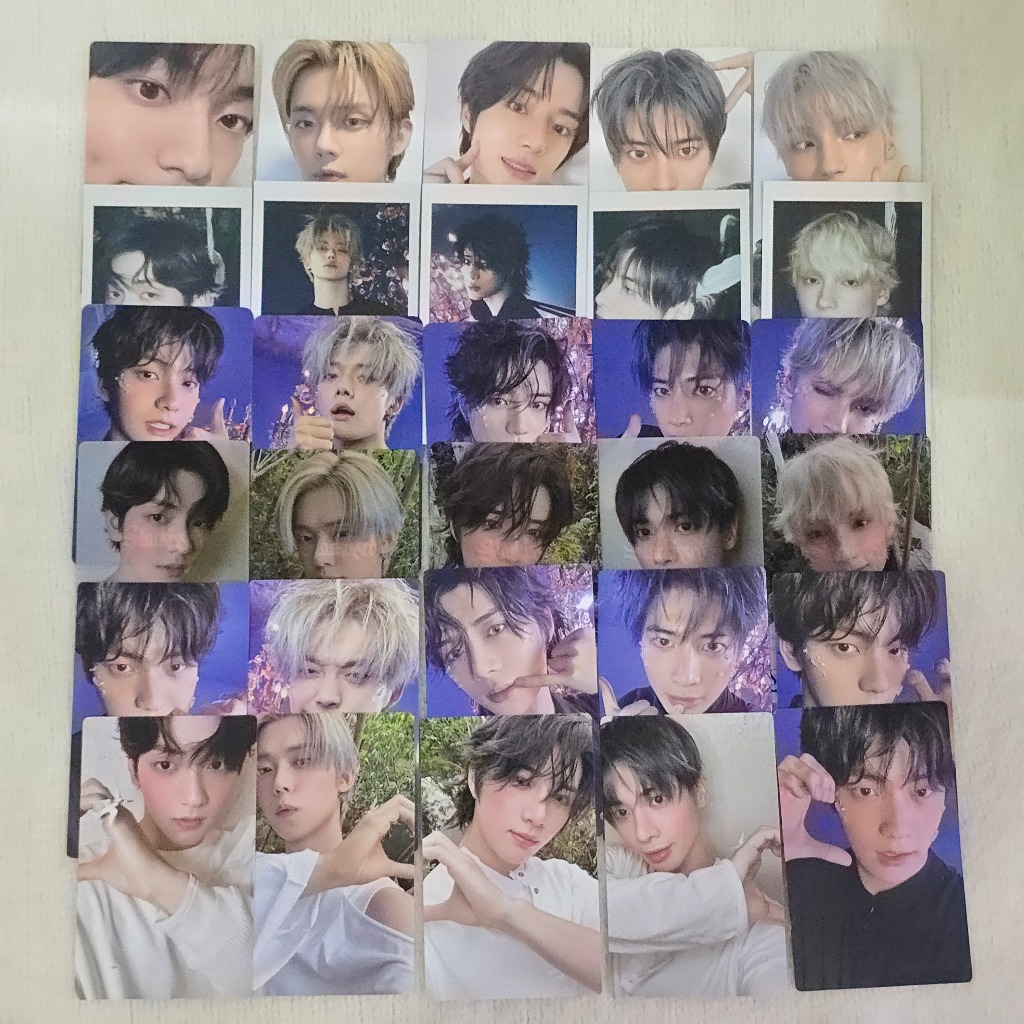 TXT Tomorrow x Together Starkissed Japan POB Solo Jacket Instant Photo Photocard PC Soobin Yeonjun B