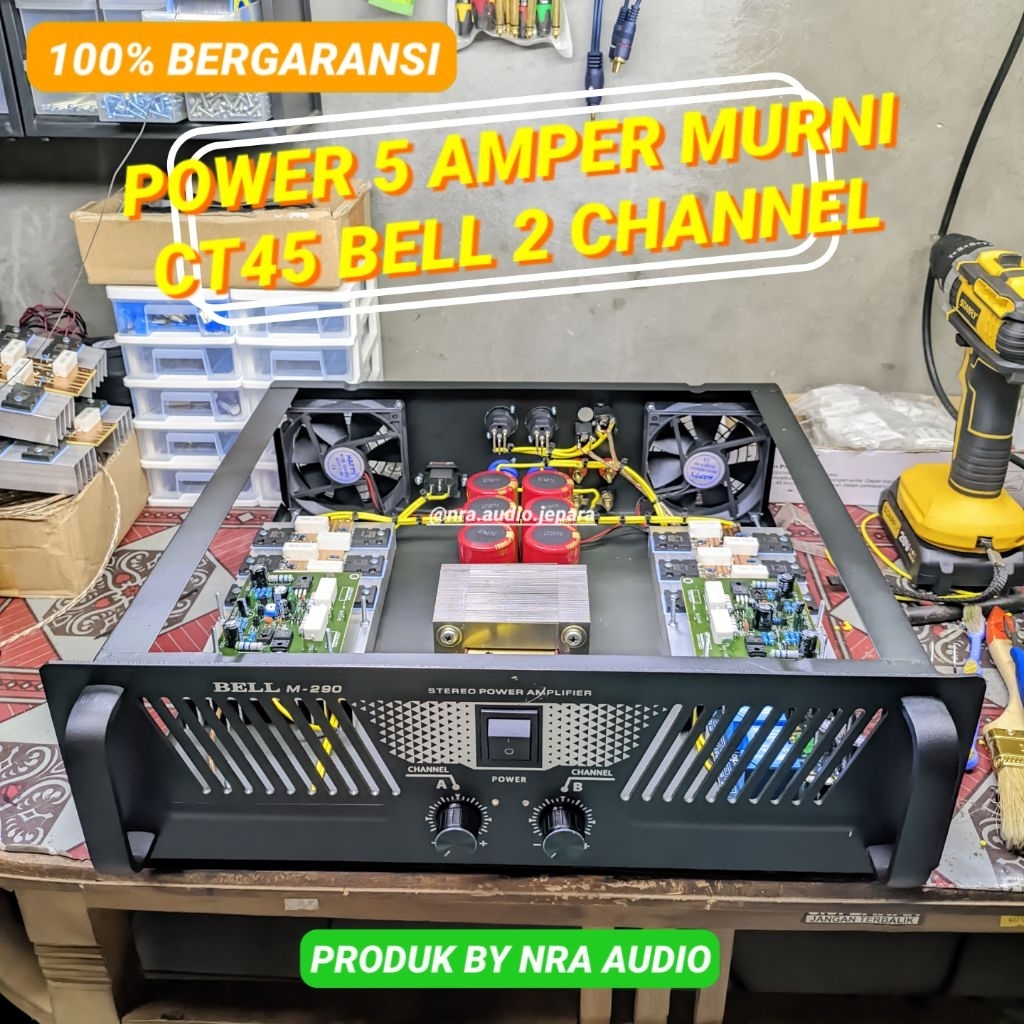 POWER 5A BESAR CT45 BESAR BOX BELL M290 ELCO 6 BIJI FINAL 6 SET ORI RAKITAN RAPIH SIAP HOREG POWER 2