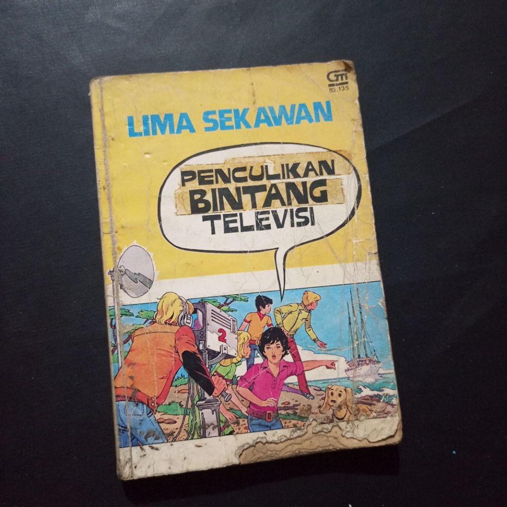 Novel Anak Lima Sekawan – Penculikan Bintang Televisi / Enid Blyton / Gramedia GM / Buku Petualangan