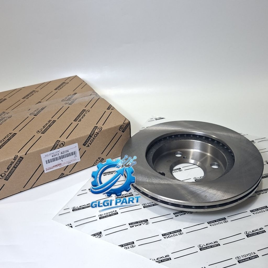 DISC BRAKE FRONT PIRING REM CAKRAM DEPAN TOYOTA AGYA AYLA AUTOMATIC JAPAN 43512-BZ270