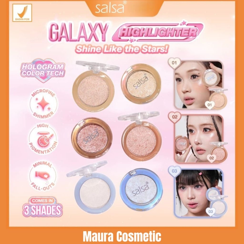 Salsa Milkyway Highlighter || Maura Cosmetic