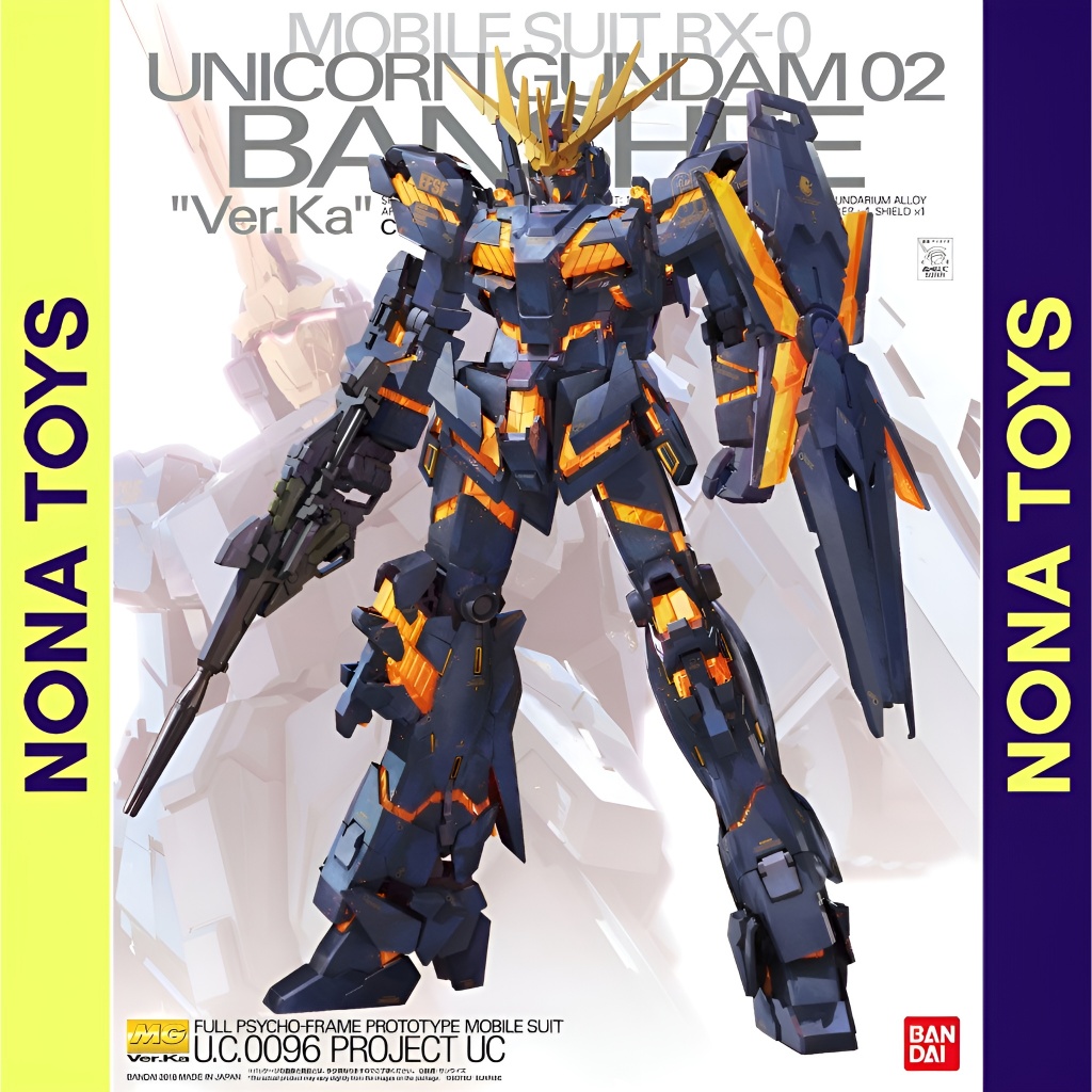MG Unicorn Gundam 02 Banshee Ver.Ka / MG 1/100 RX-0 Unicorn Gundam 02 Banshee Ver.Ka (Mobile Suit Gu