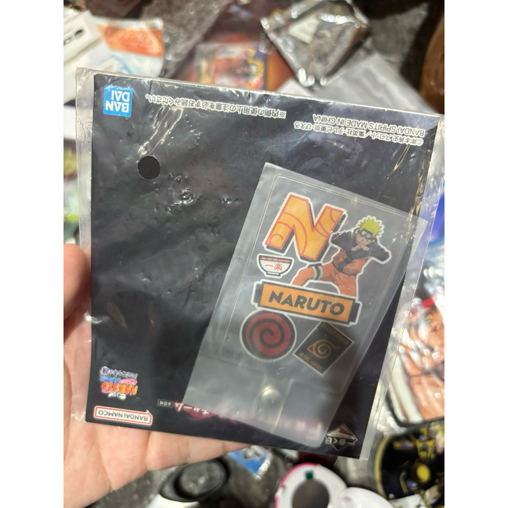 naruto name tag original bandai