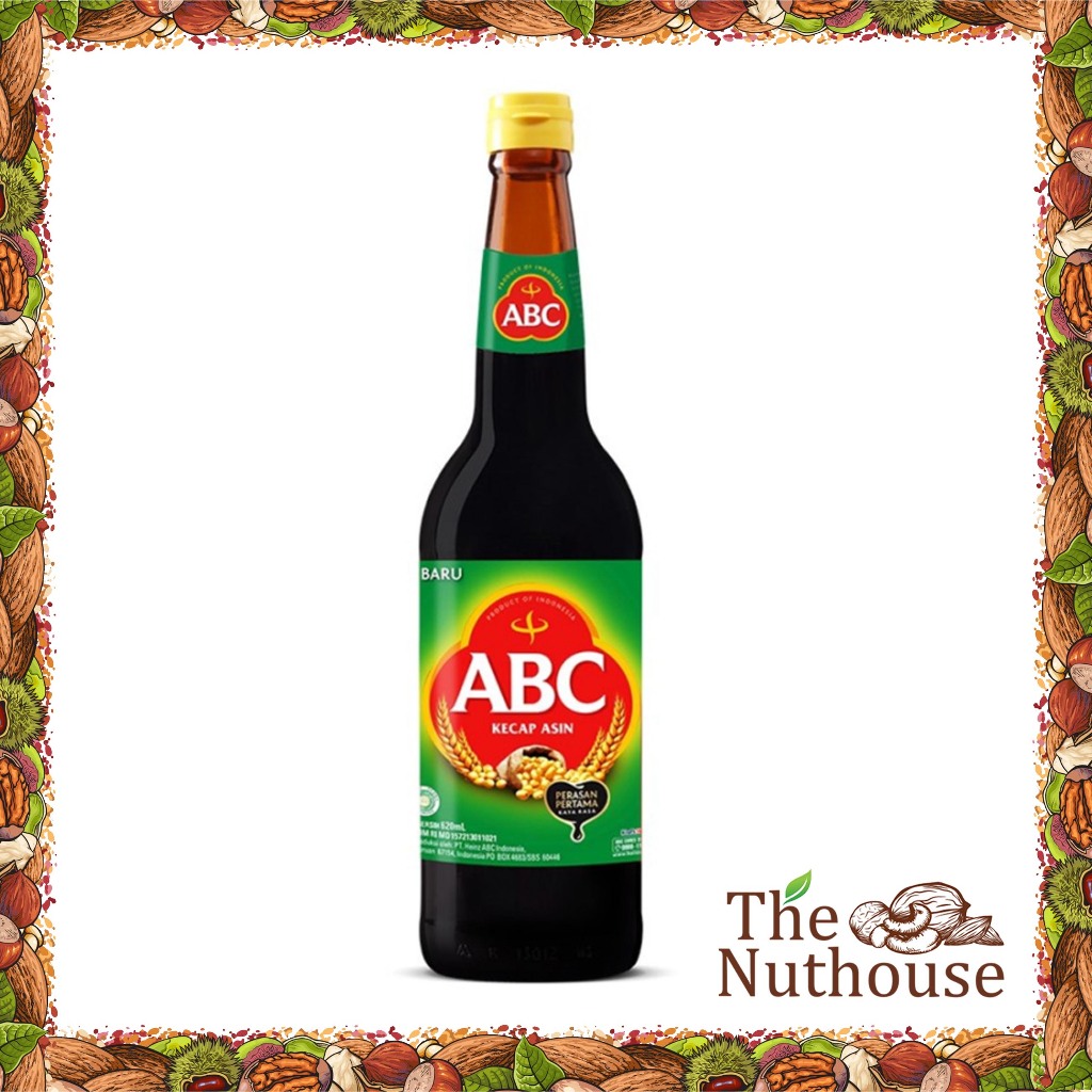 ABC Kecap Asin Botol Besar 620ml