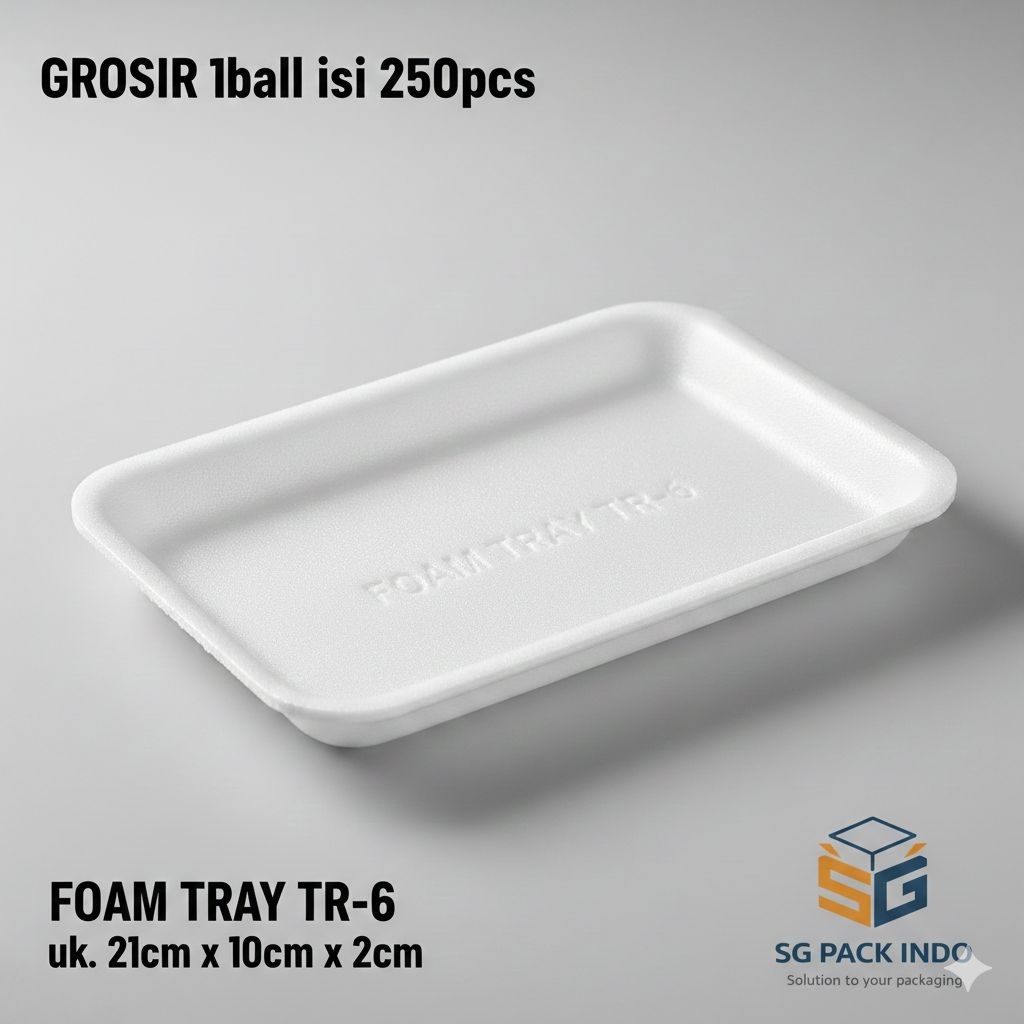 Foam Tray TR-6 (Styrofoam Tray Makanan)