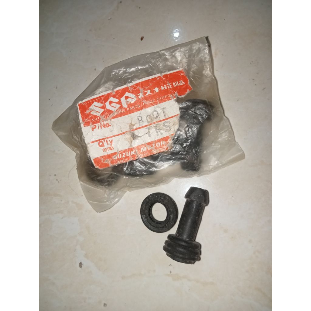 karet boot kaliper suzuki rgr RGR trs trz nos