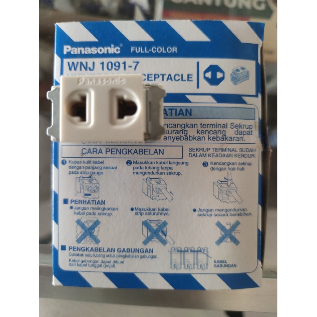 saklar panasonic wnj 1091 putih