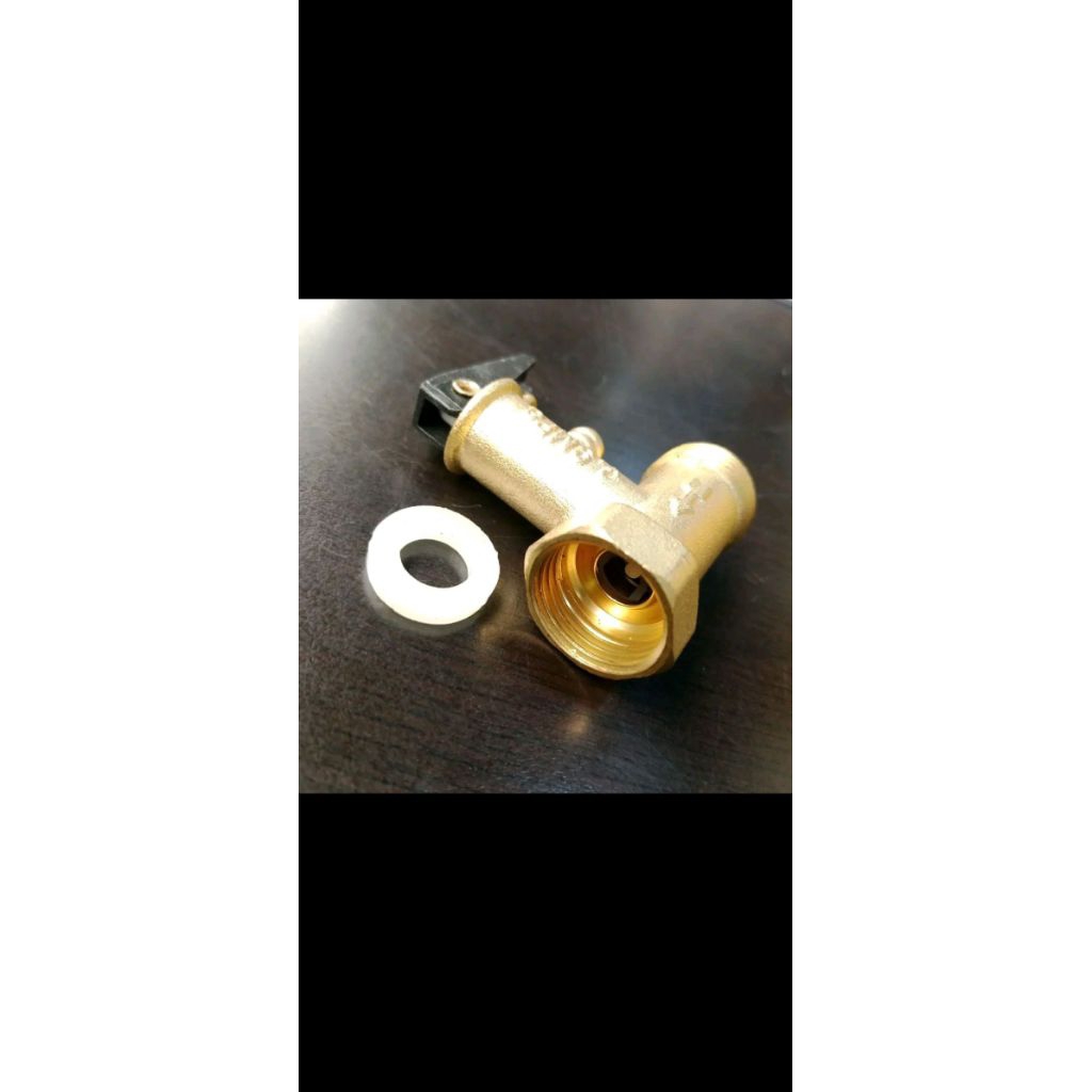Safety valve water heater listrik ewh wika Elterra ariston ferroli Air