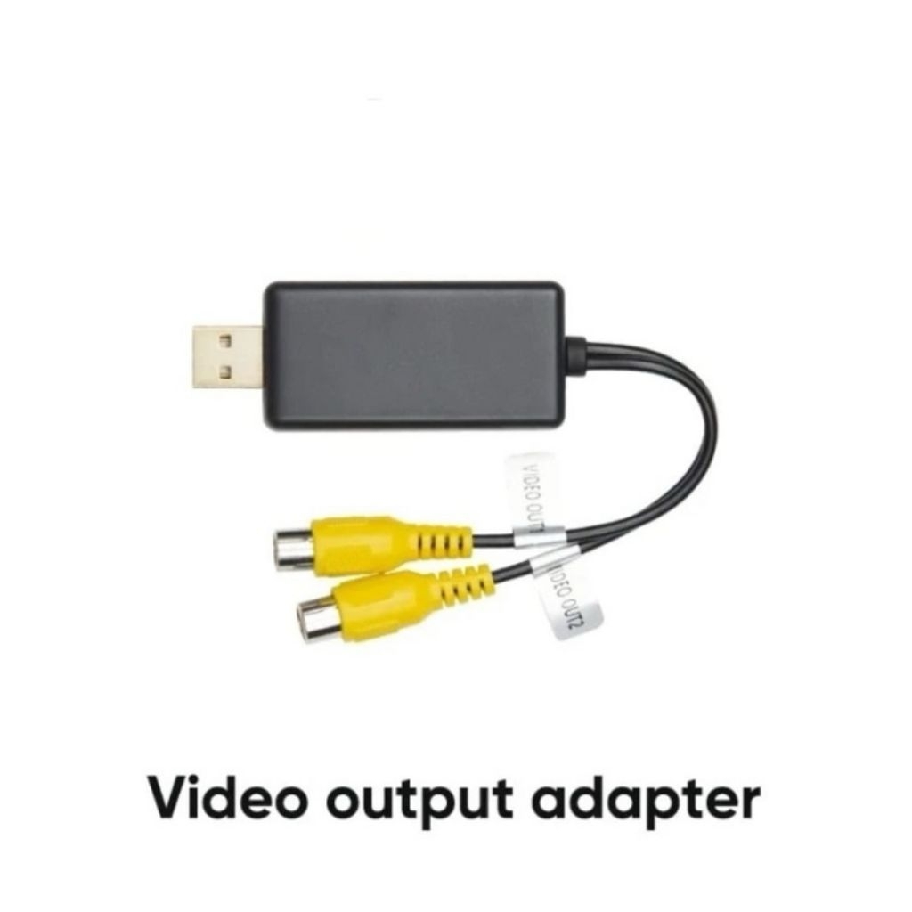 Kabel Adapter USB To RCA Video Output Headunit Android ke Headrest Monitor