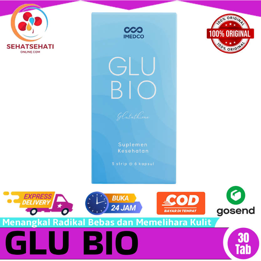 Glubio Suplemen Antioksidan - 30 Kapsul