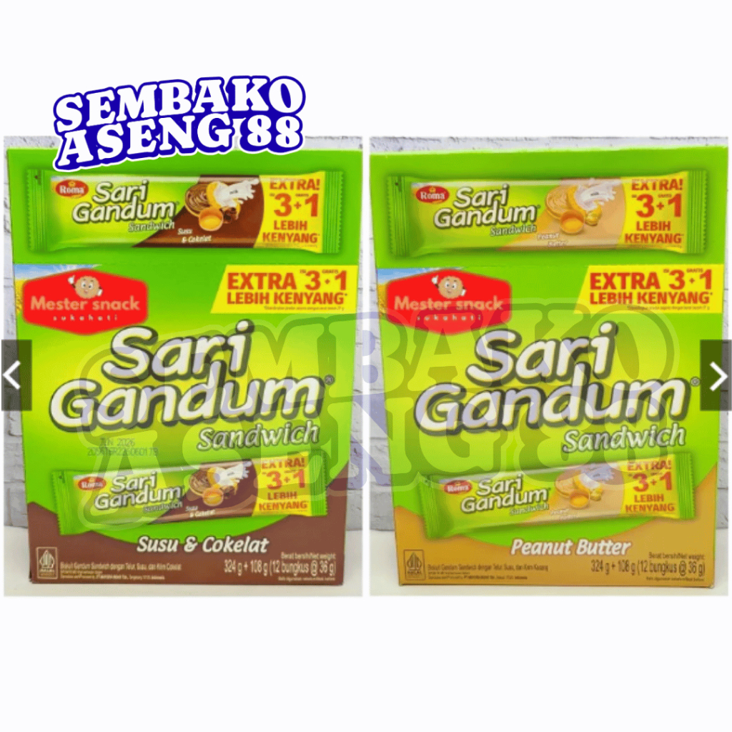 Roma Sari Gandum Coklat (BOX)