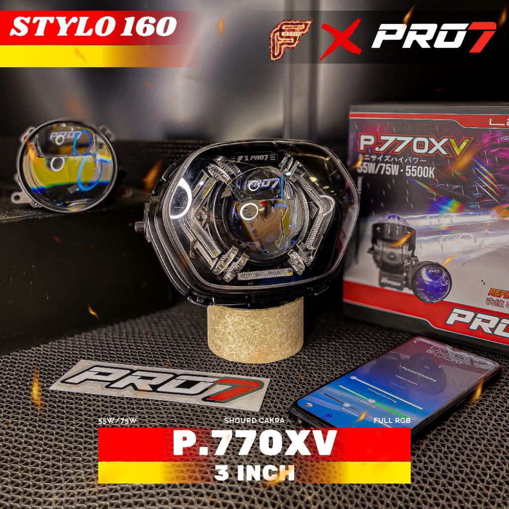 BILED SET STYLO PRO7 P.770XV SET SHROUD CHAKRA | BILED STYLO PRO7 | BILED SET STYLO | BILED SET HOND