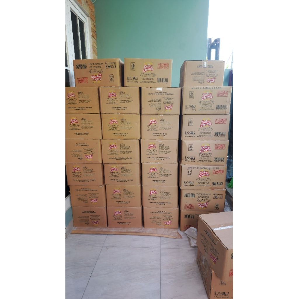Dairy champ 2,5kg 1 Dus ( isi 8 ) khusus gosend, grab , spx instant