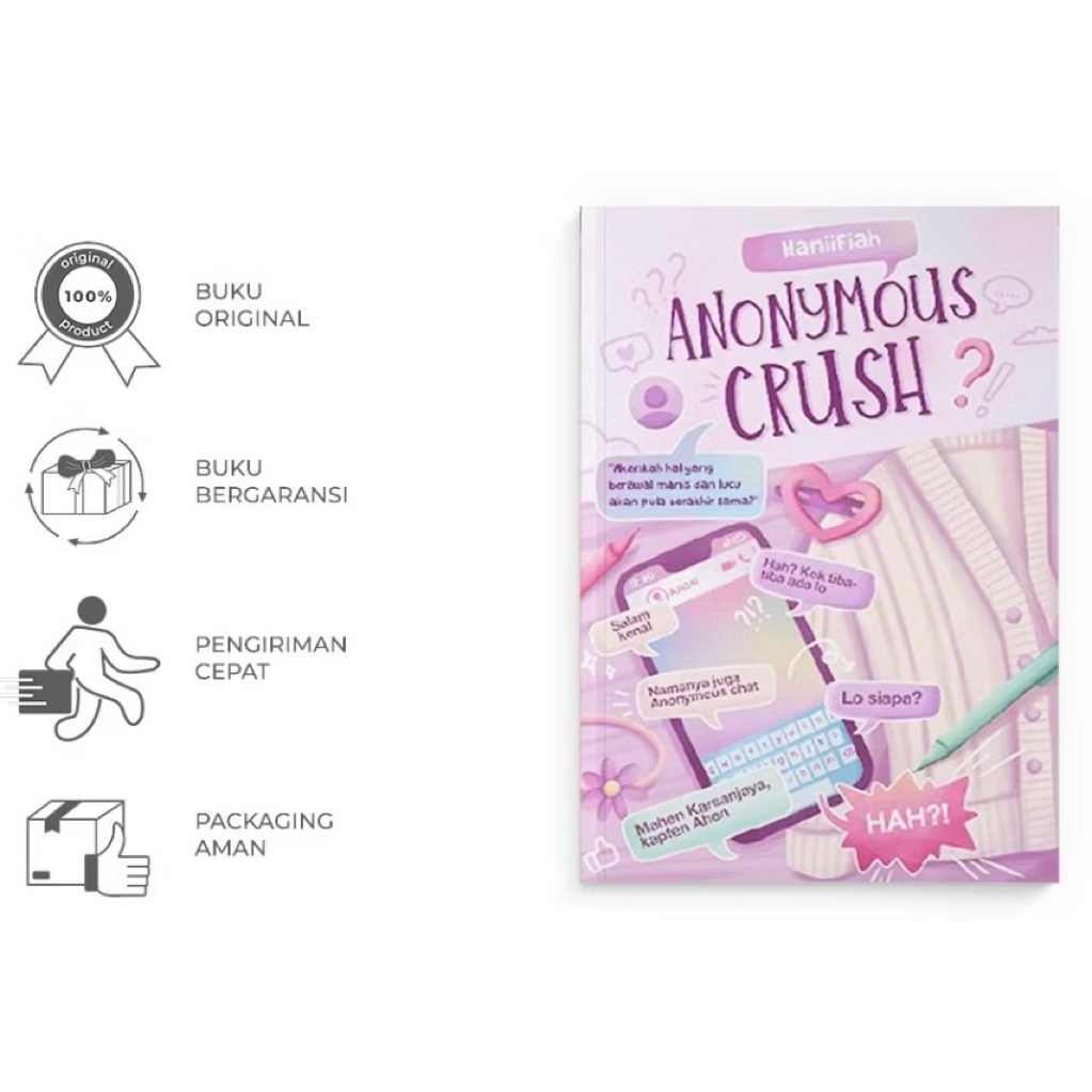 novel anonymous crush