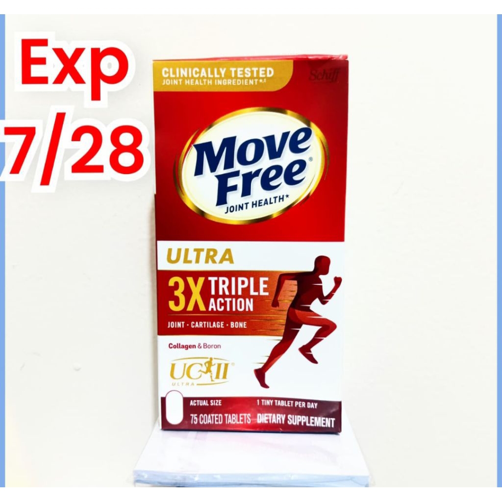 Schiff Move Free Ultra Joint Health Triple Action 75 Tablets