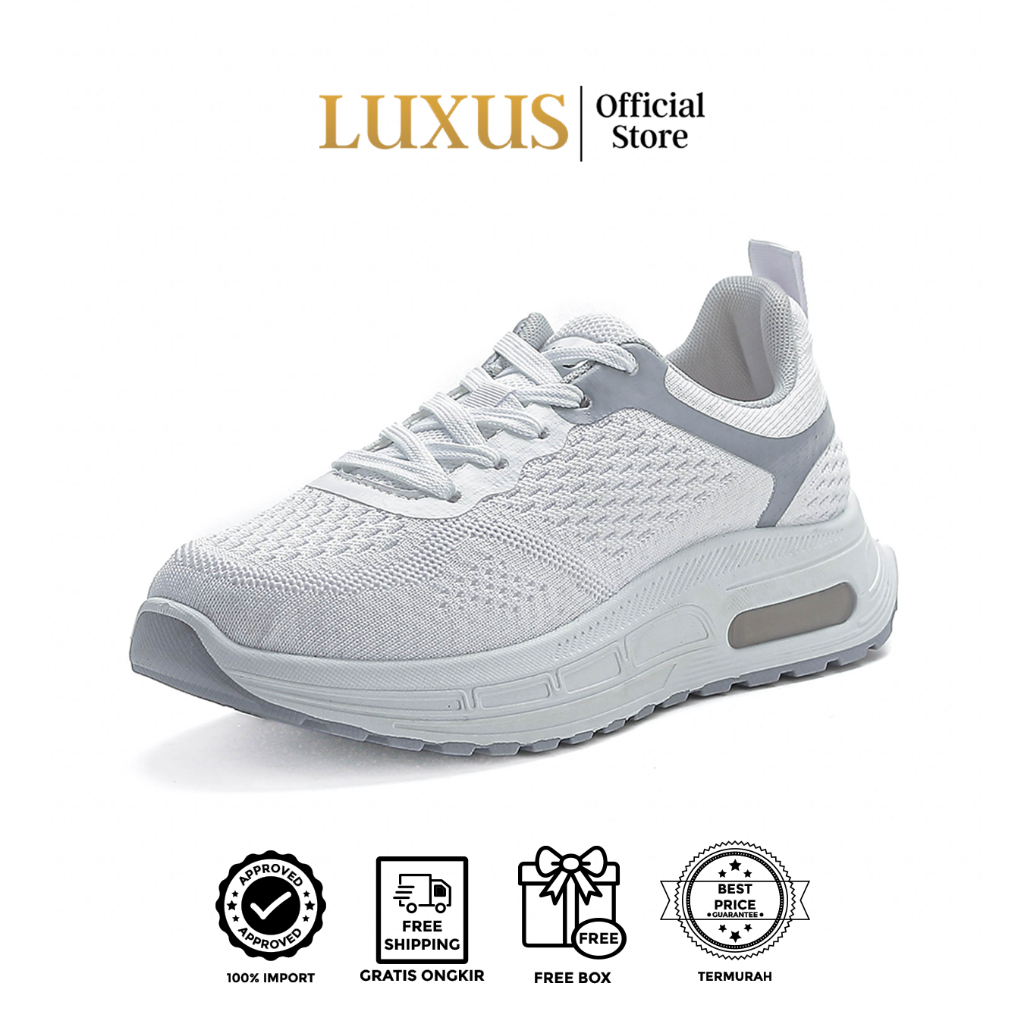 Luxus Gummy Sepatu Wanita Sepatu Sneakers Sporty Casual  - LX2042 luxus sepatu olahraga