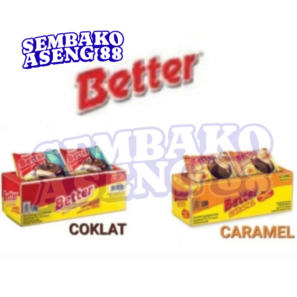 Better Renceng | Better Biskuit | Better | Roma Better | Coklat Better