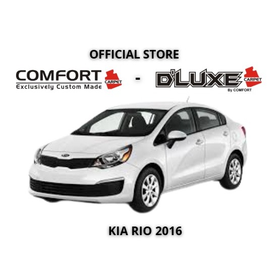 Karpet Mobil Comfort Kia Rio 2016