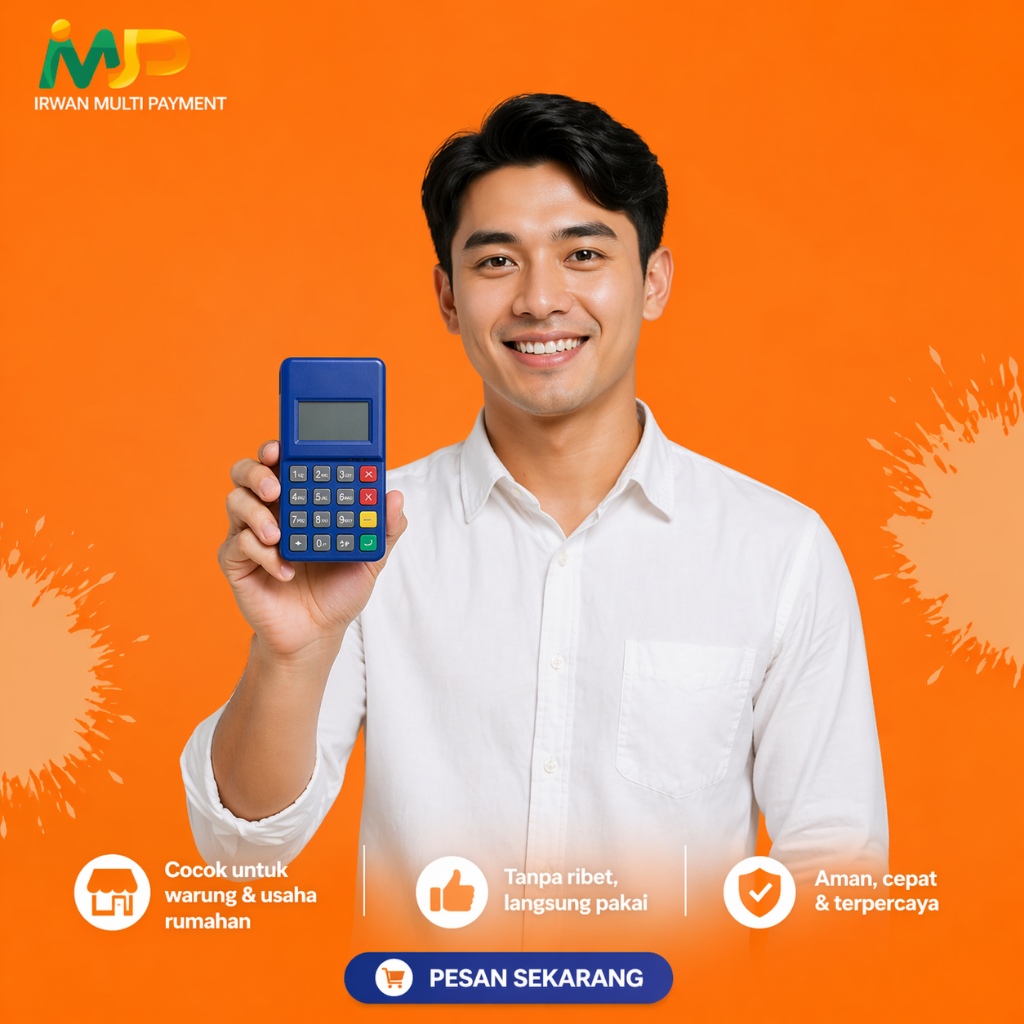 Mini ATM Pro - Alat Tarik Tunai & Transfer Praktis | Bonus QRIS, PPOB, Spanduk